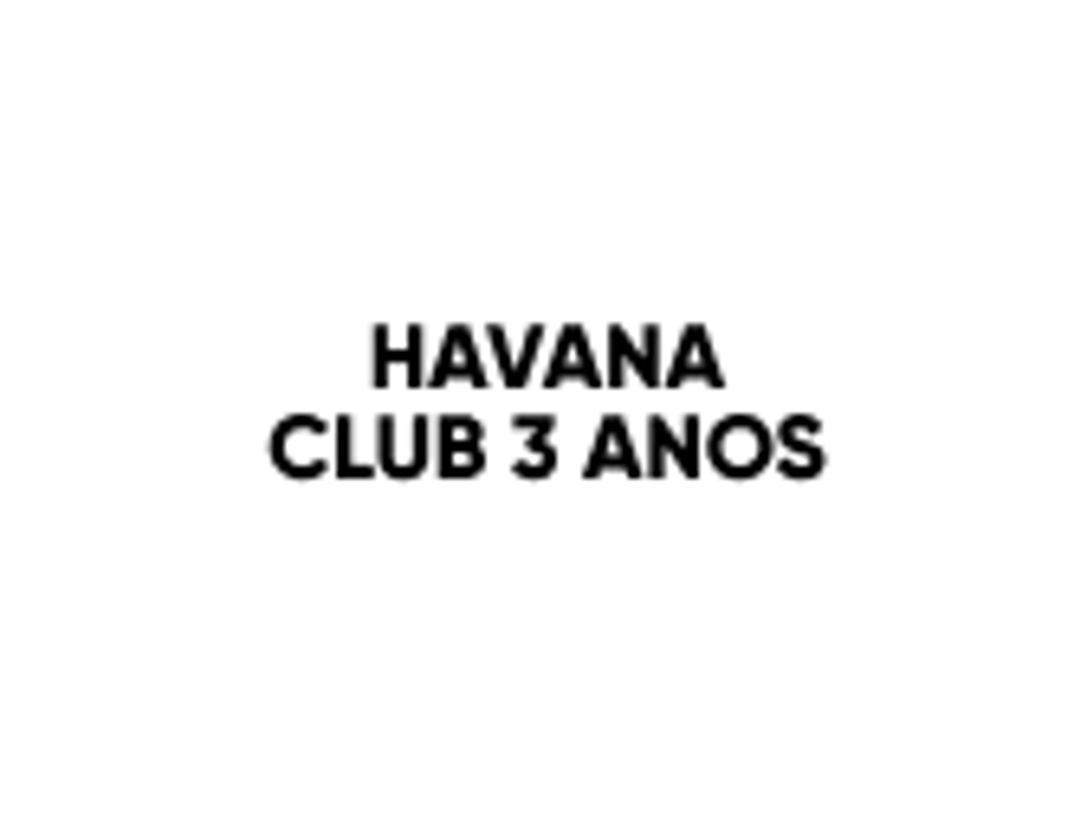 "Havana club" 3 anos 50 ML