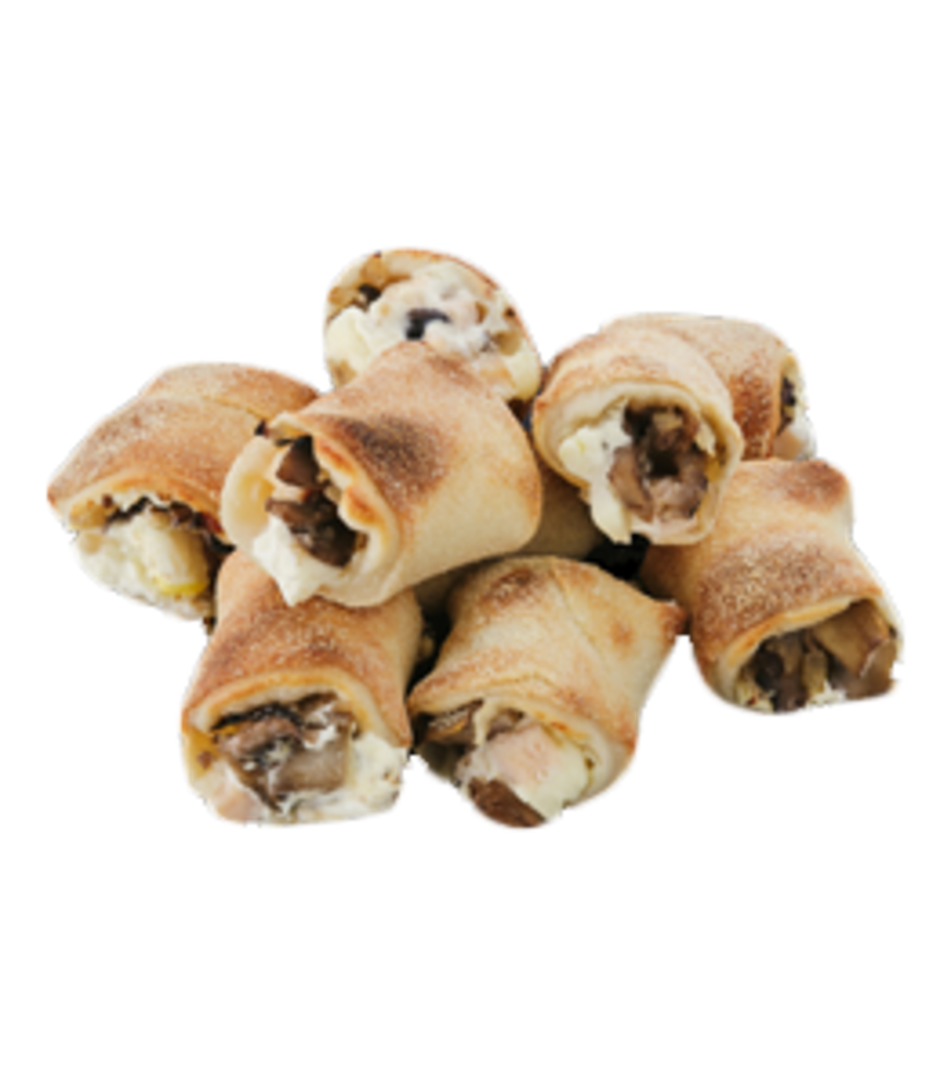 Роллс з куркою та грибами