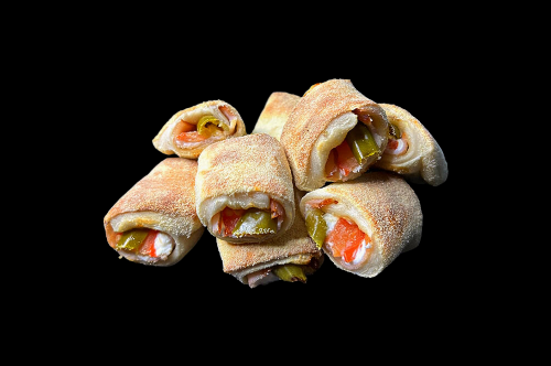 Роллс з шинкою та перцем чилі