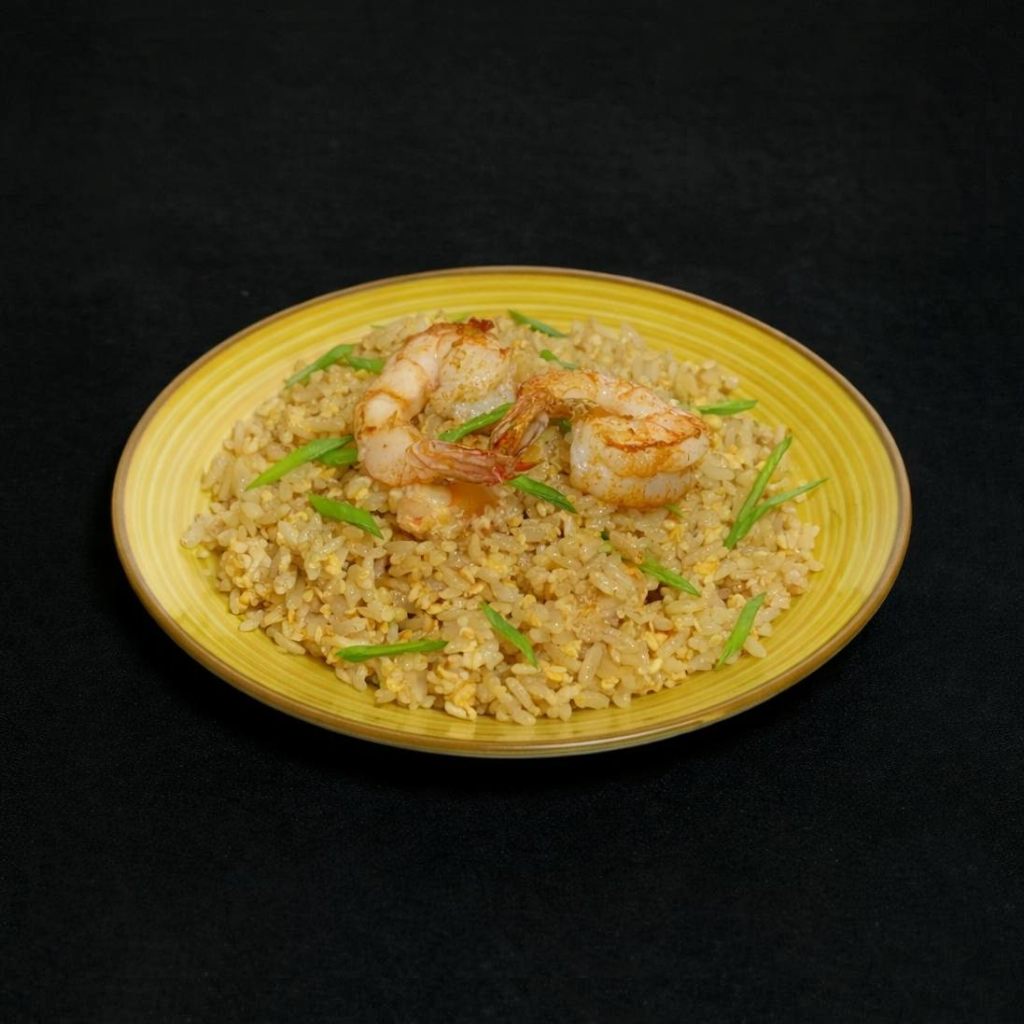Рис смажений з креветкою