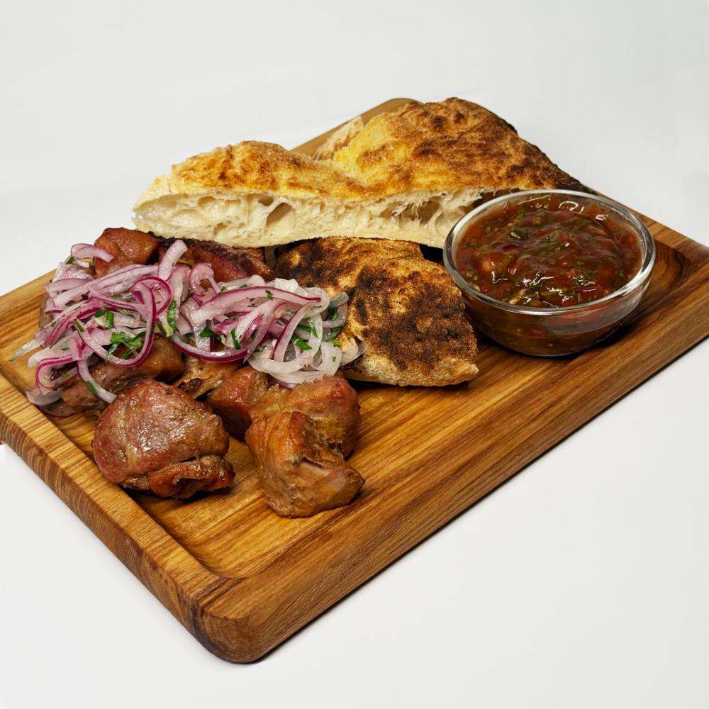 шашлик свинний з матнакаш