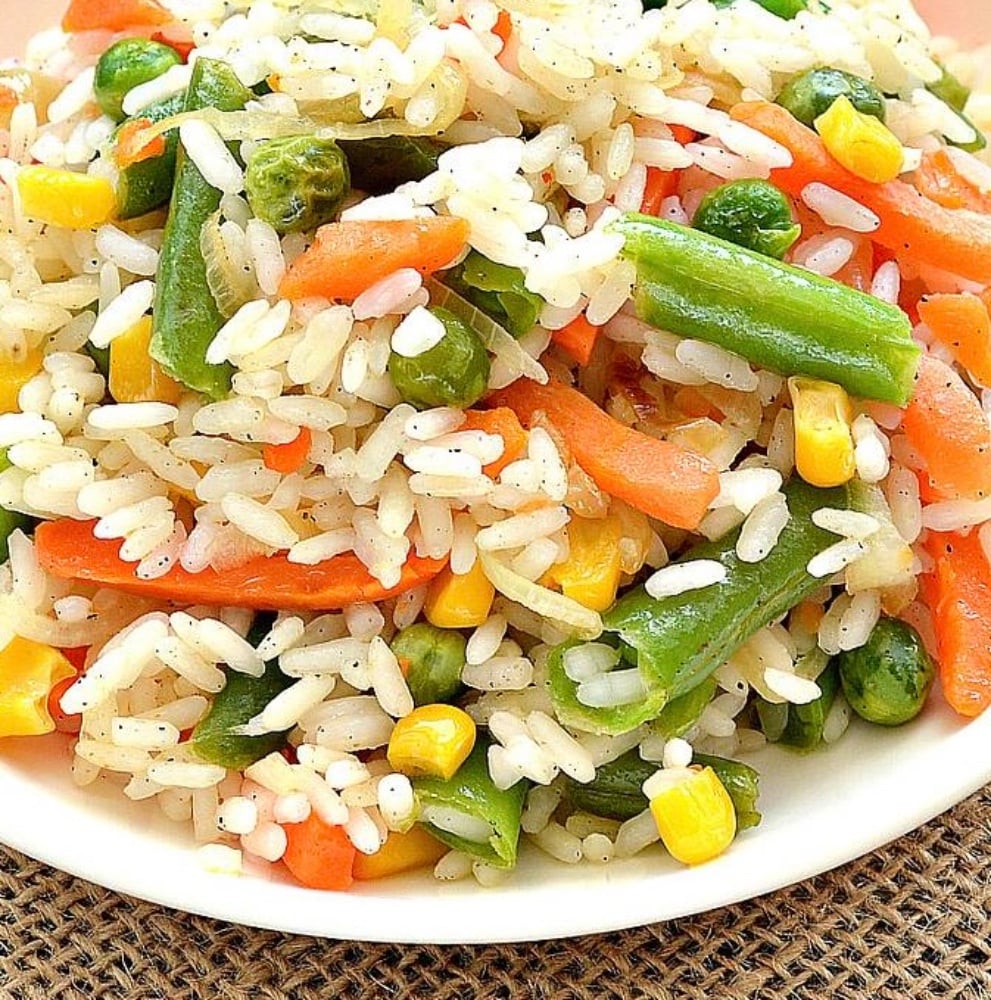 Рис з овочами