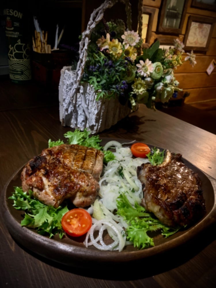 Стейк зі свинини 350-400 гр сироі ваги