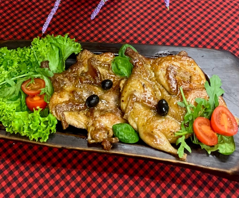 Перепілка в апельсиновому соусі