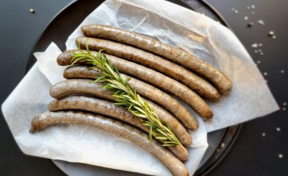 Ковбаски гриль Олень з сиром чедер та вʼяленими томатами