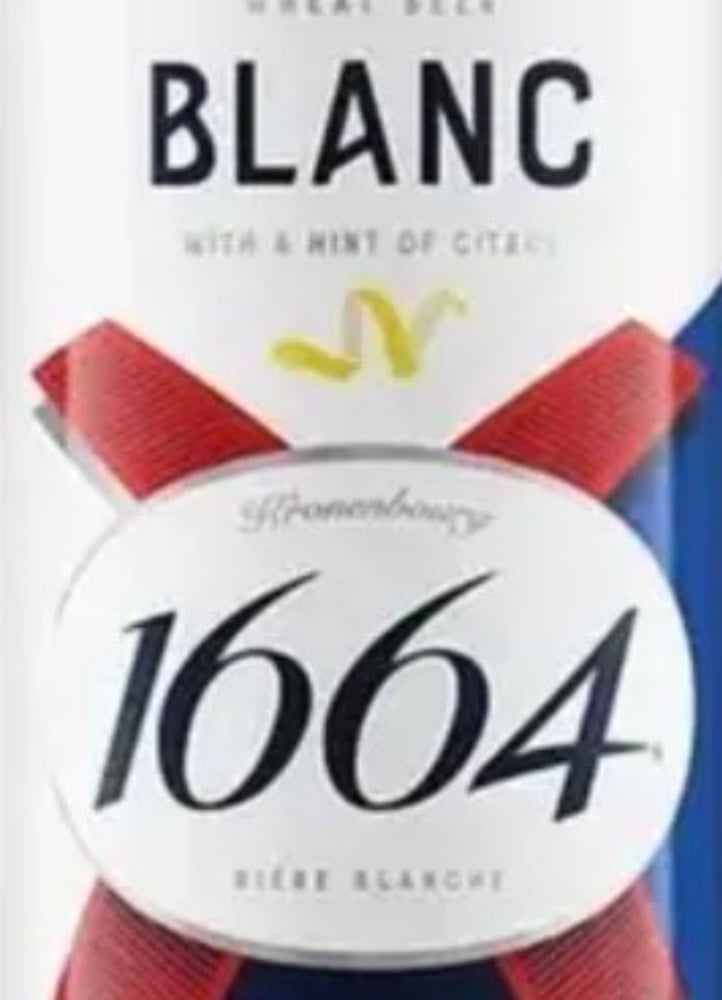 Пиво Kronenbourg 1664 Blanc, світле, 4,8% 0,33l