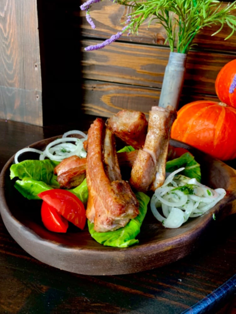 Реберця на мангалі /340-380 гр сирої ваги/