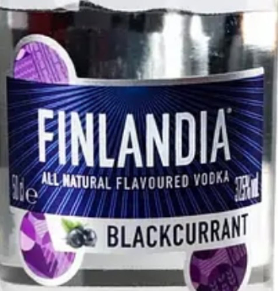 Горілка Finlandia,чорна смородина,40% 50 ml