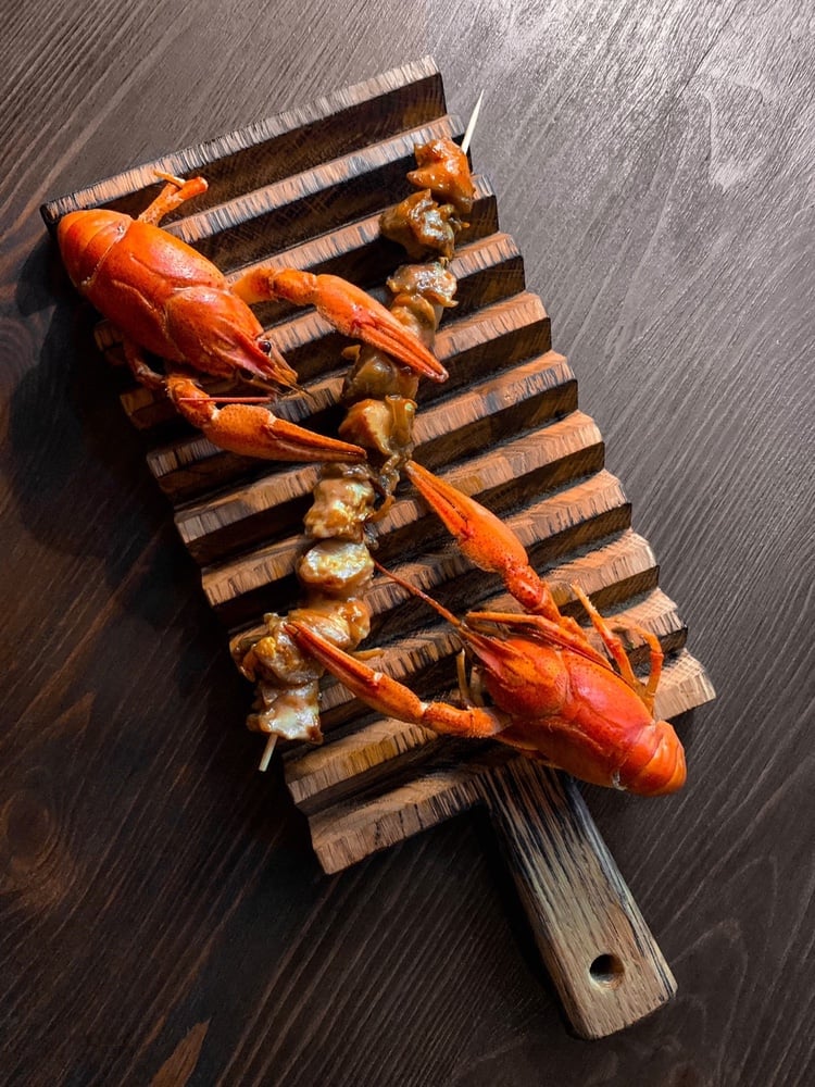 Шашлик із рапану