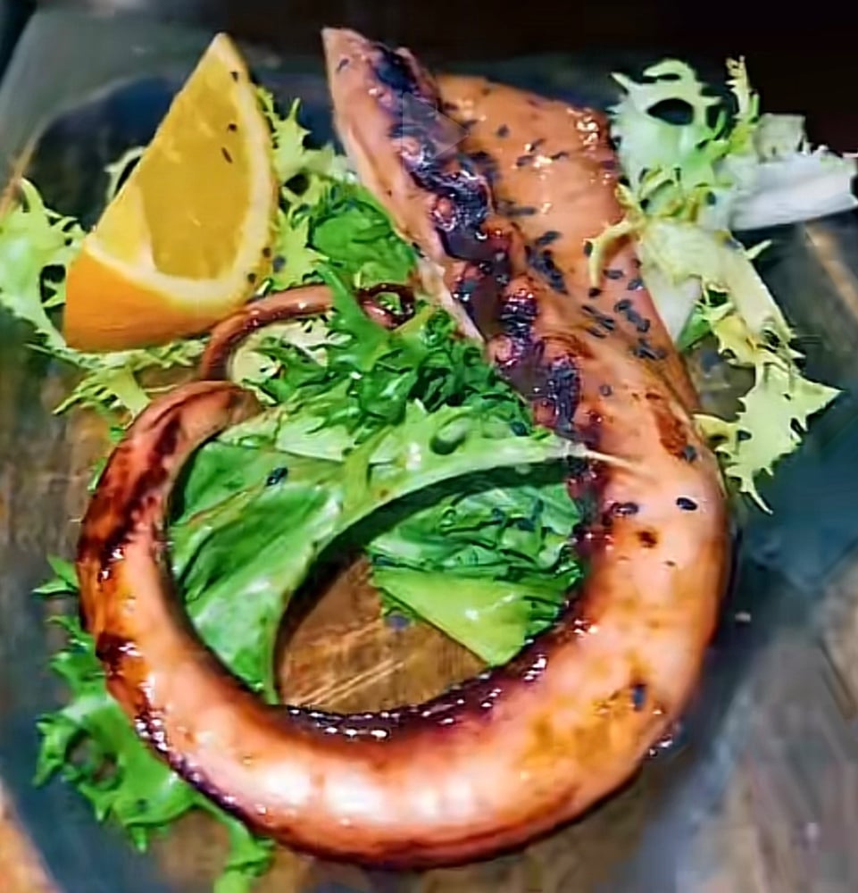 Щупальця кальмара смажені