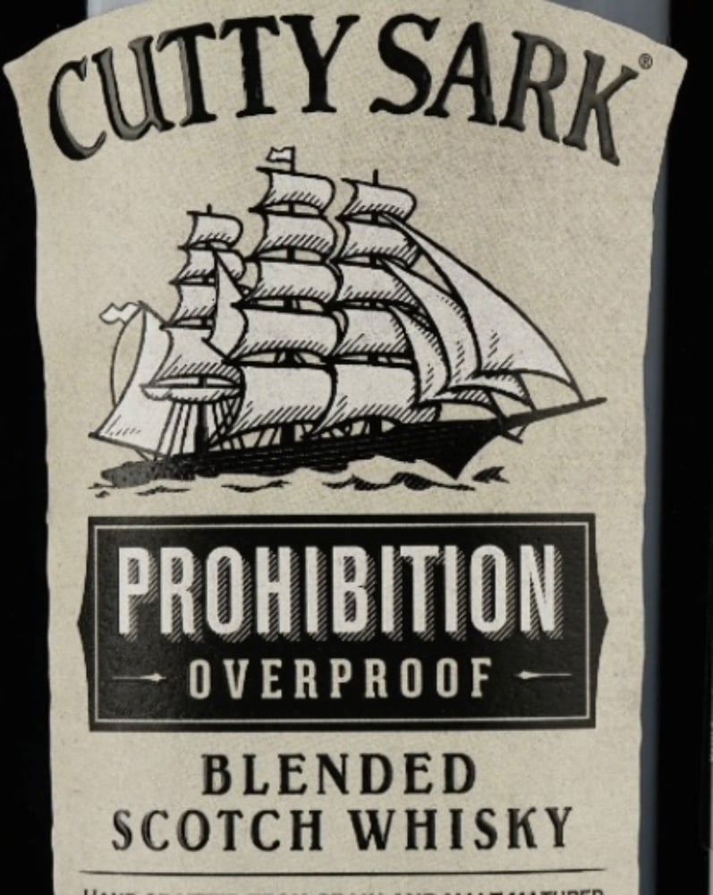 Віскі Cutty Sark Prohibition Blended Scotch Whisky 50% 0,7l