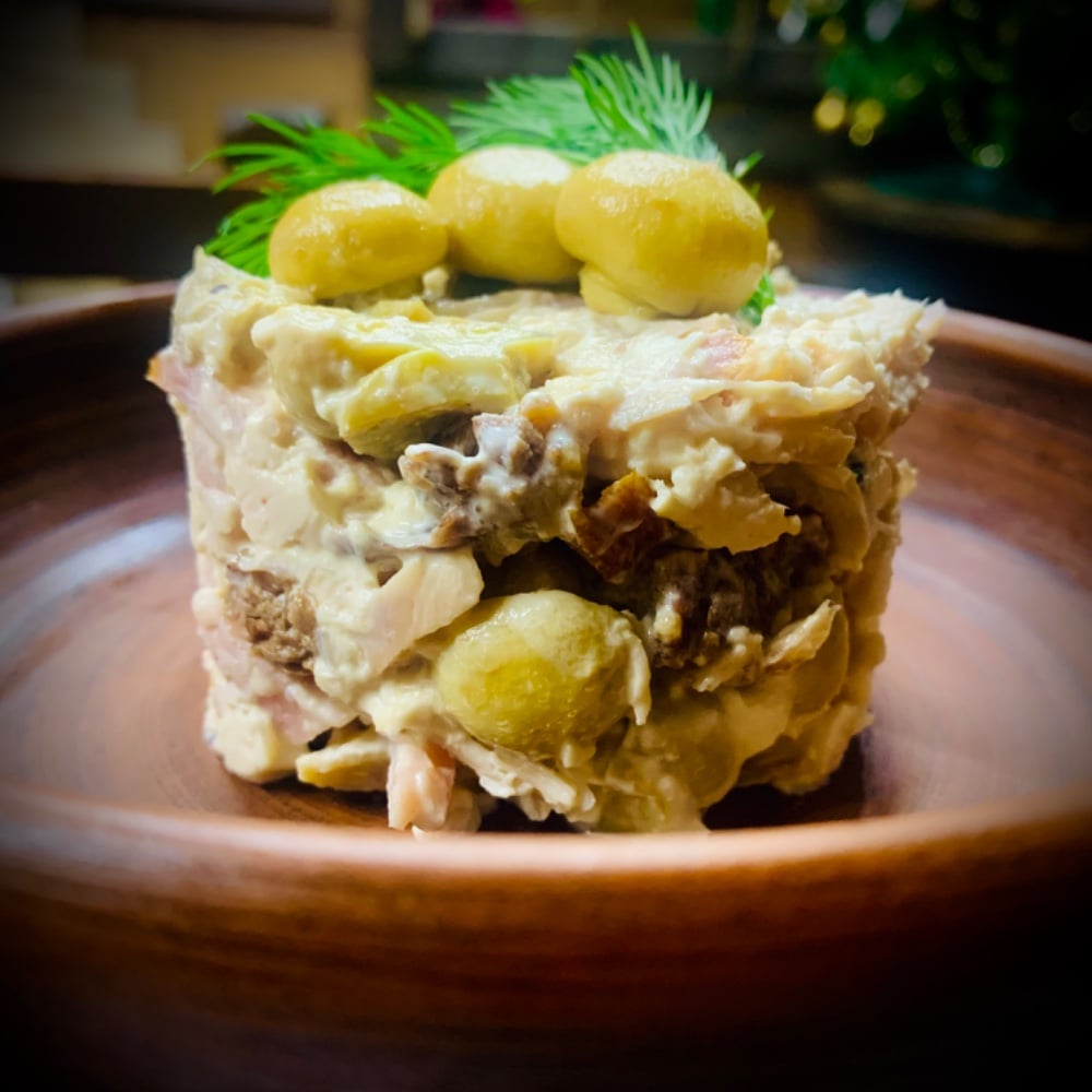 Салат «Лісова буваль»