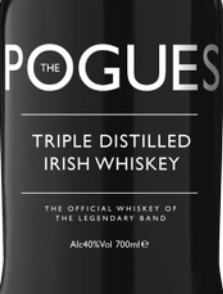 Віскі змішаний  The Pogues Irish Whiskey 40% 50ml