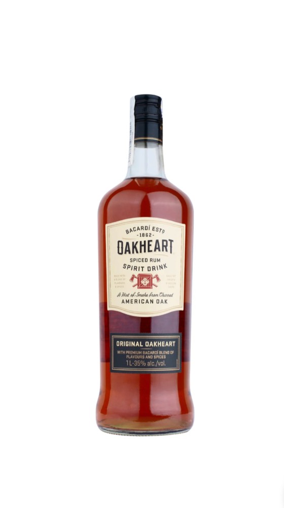 Ром Bacardi Oakheart 1л