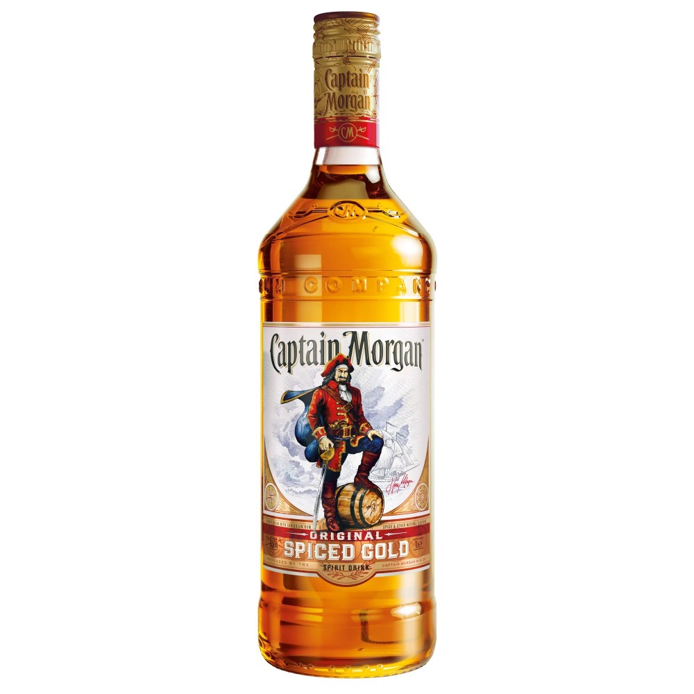 Ром Capitan Morgan Spiced Gold 1л