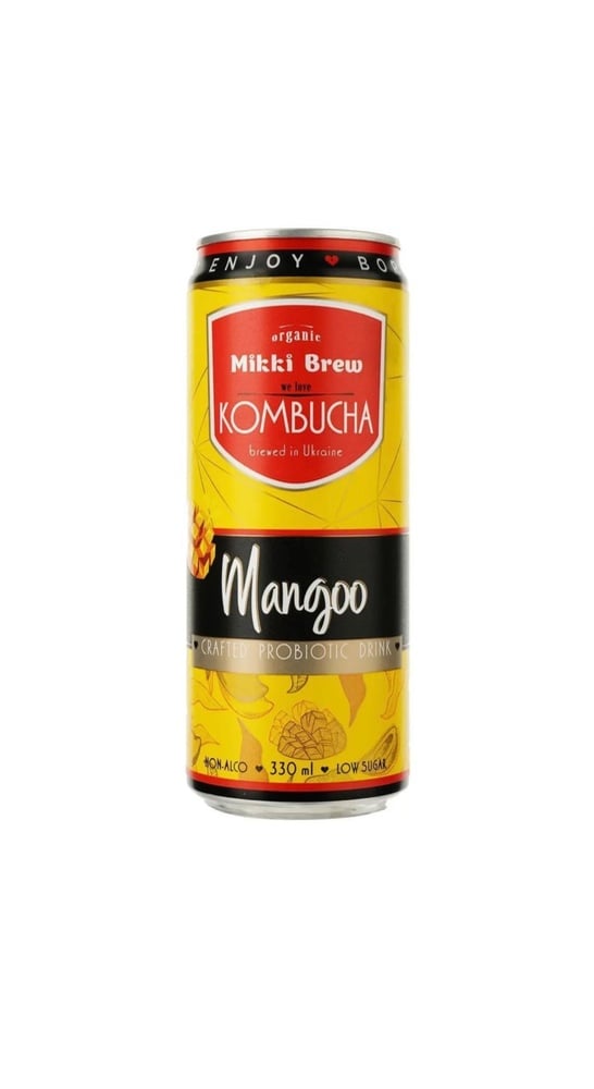 Камбуча Mangoo, ж/б 330 ml