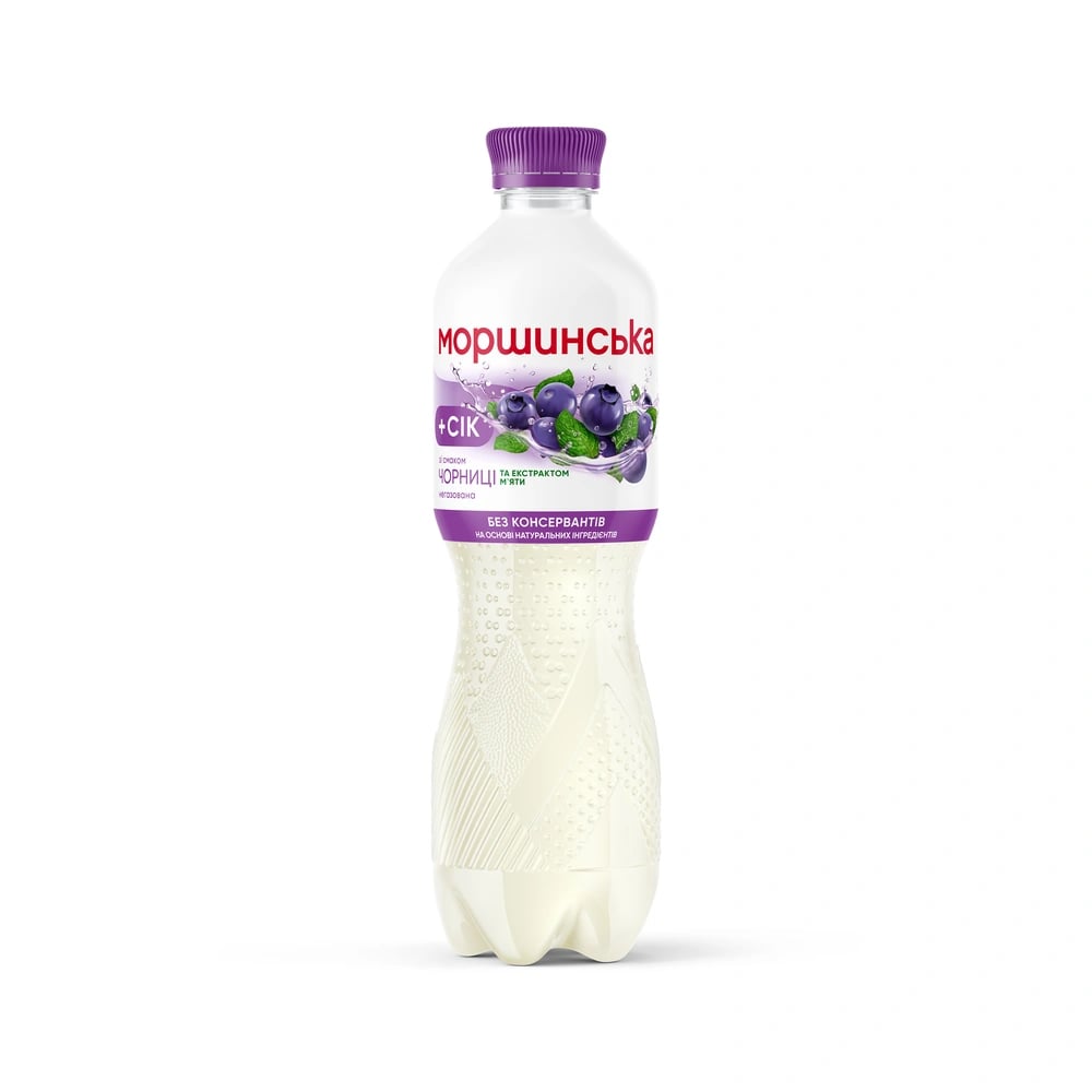 Моршиньська + сік (малина, чорниця) 500 ml