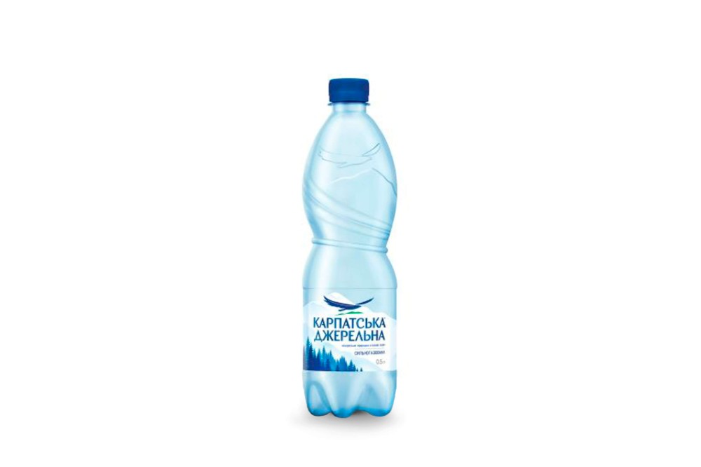 Вода газована Карпатська Джерельна, 0,5л