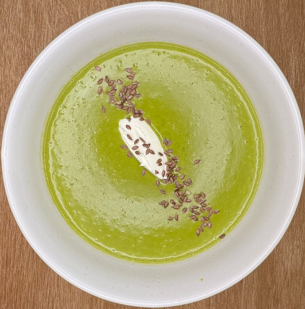 Крем-суп шпинатний //  Spinach cream soup