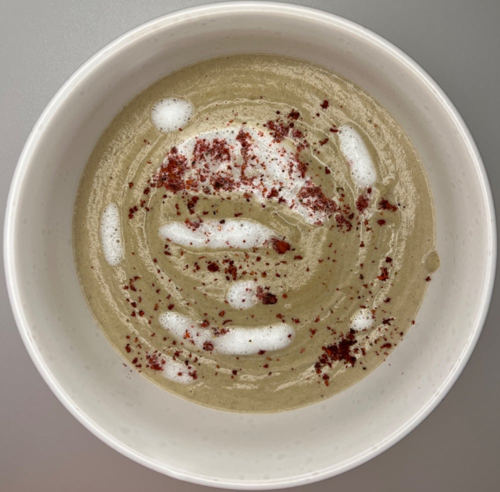 Крем-суп грибний //  Mushroom cream soup