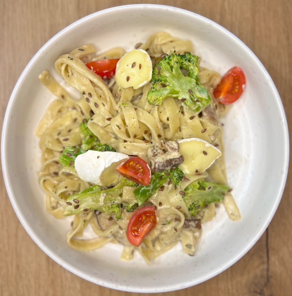 Паста з грибами // Pasta with mushrooms