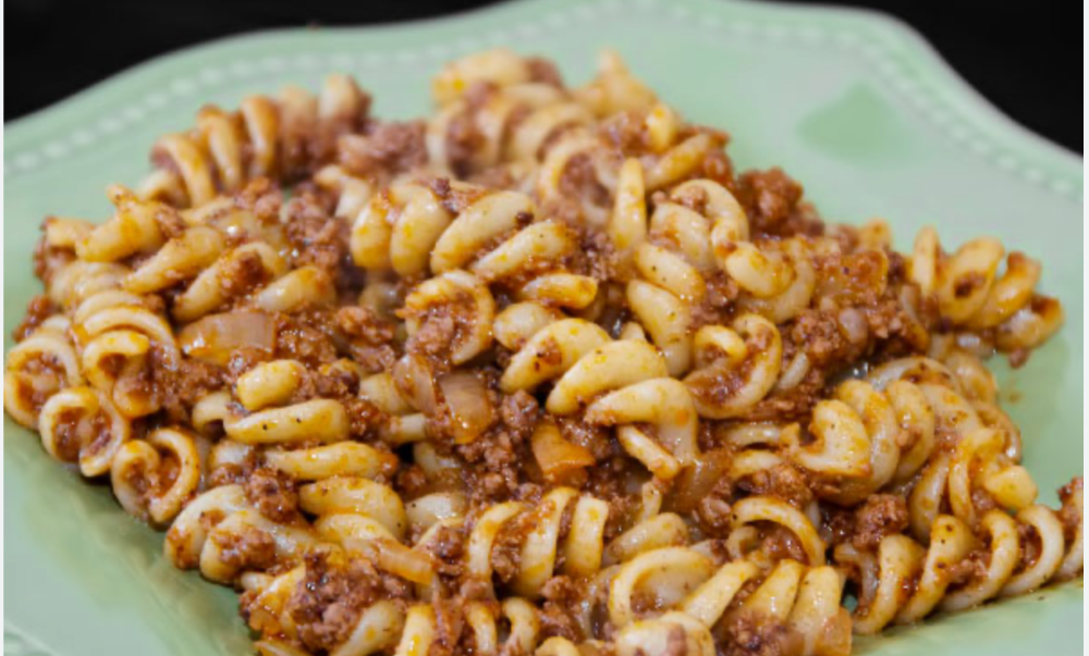 Макарони по-флотськи, 150гр