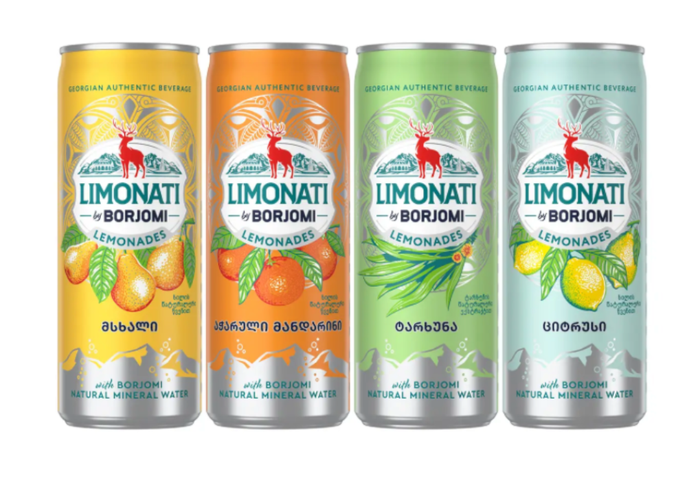 Лимонад Боржомі, 0,33 доставка