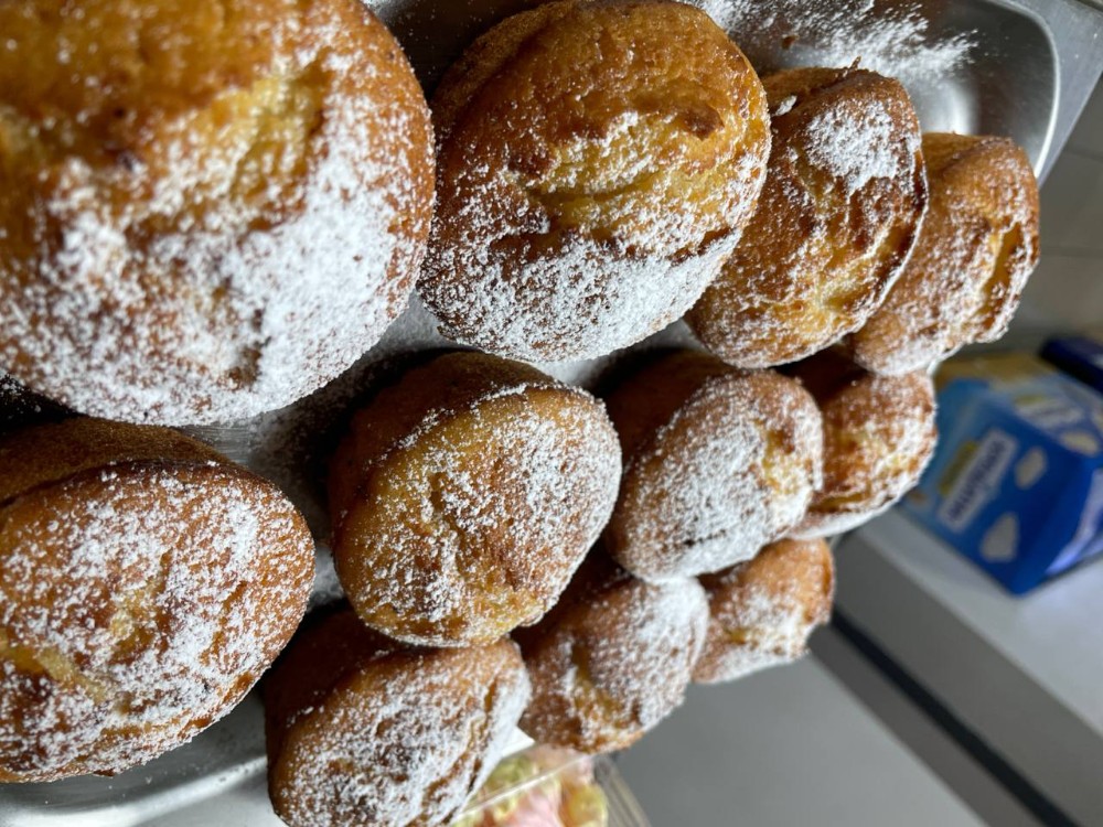 Кекс з родзинками