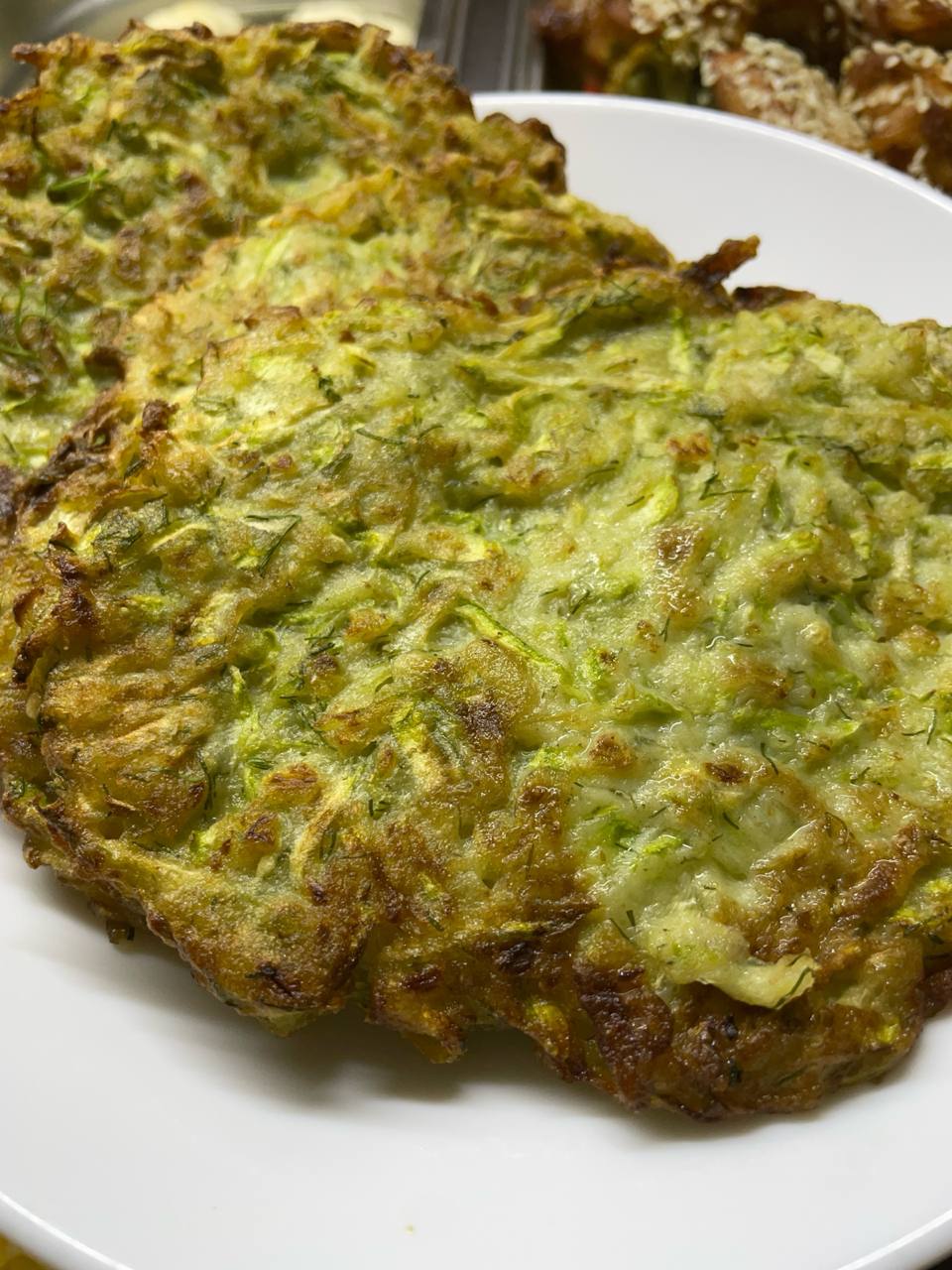 Кабачкові оладки, 1шт (достака)