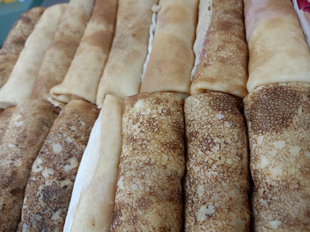 Млинці з куркою та грибами 2шт (доставка)