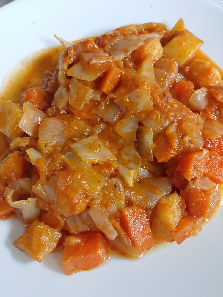 Рагу з гарбузом, 100 гр