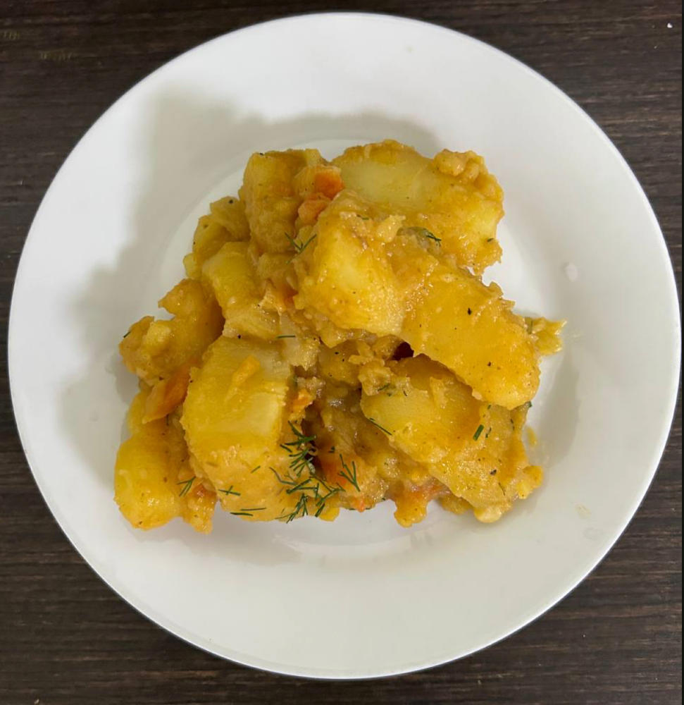 Картопля тушена, 100г