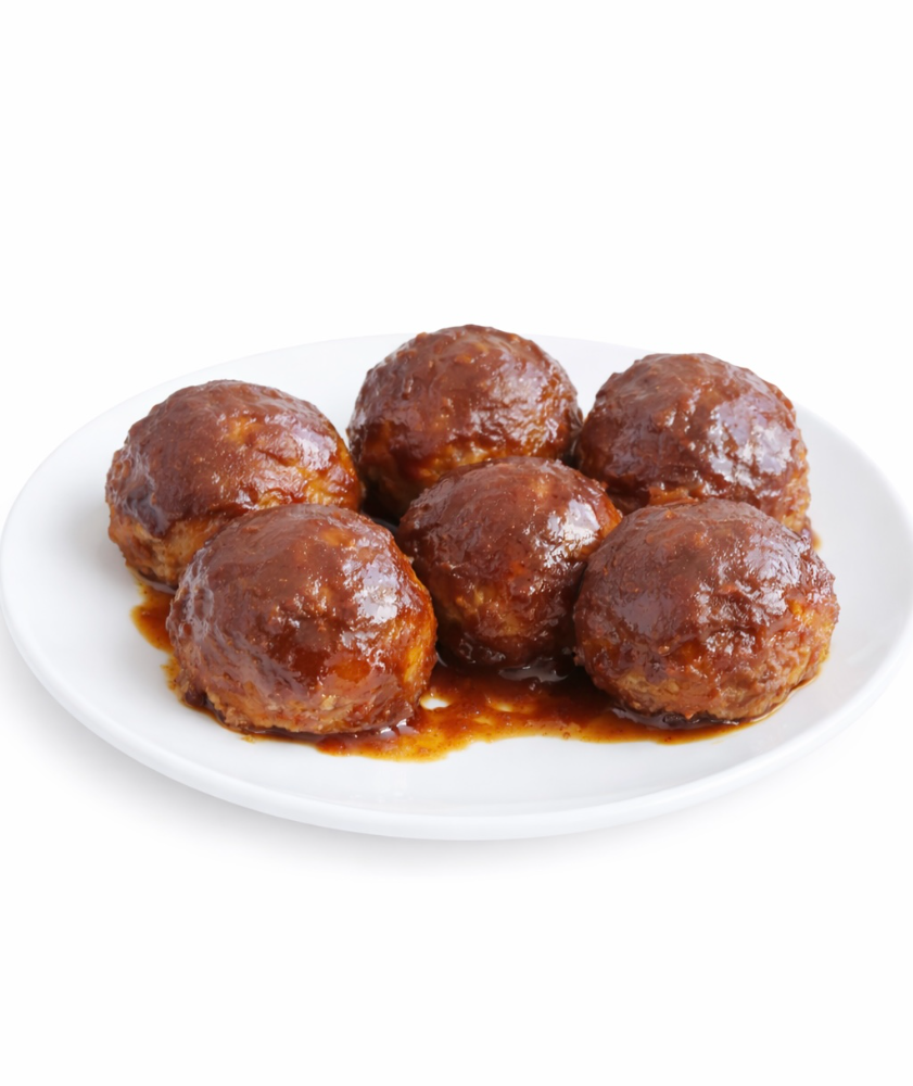 Мітболи в соусі барбекю ( на замовлення)