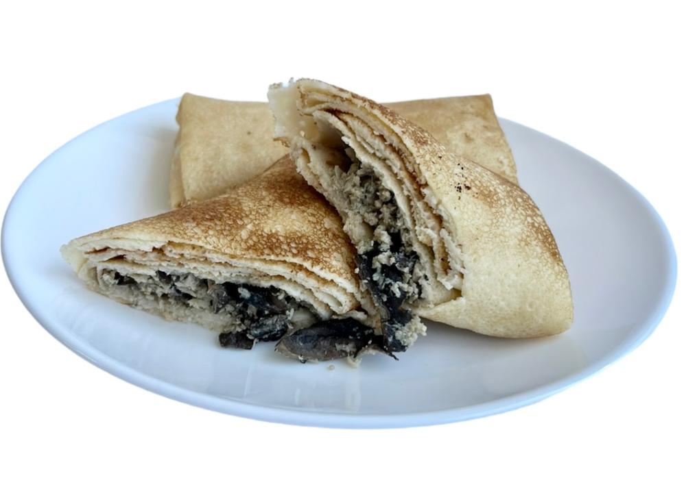 Млинці з куркою та грибами, 1шт