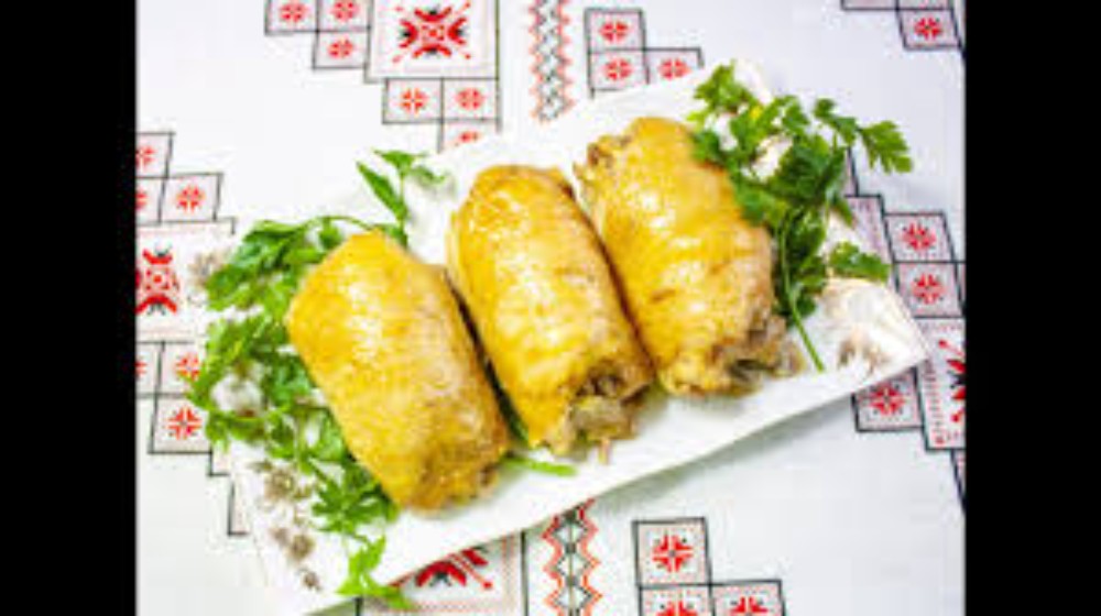 Рулет курячий з грибами 110г