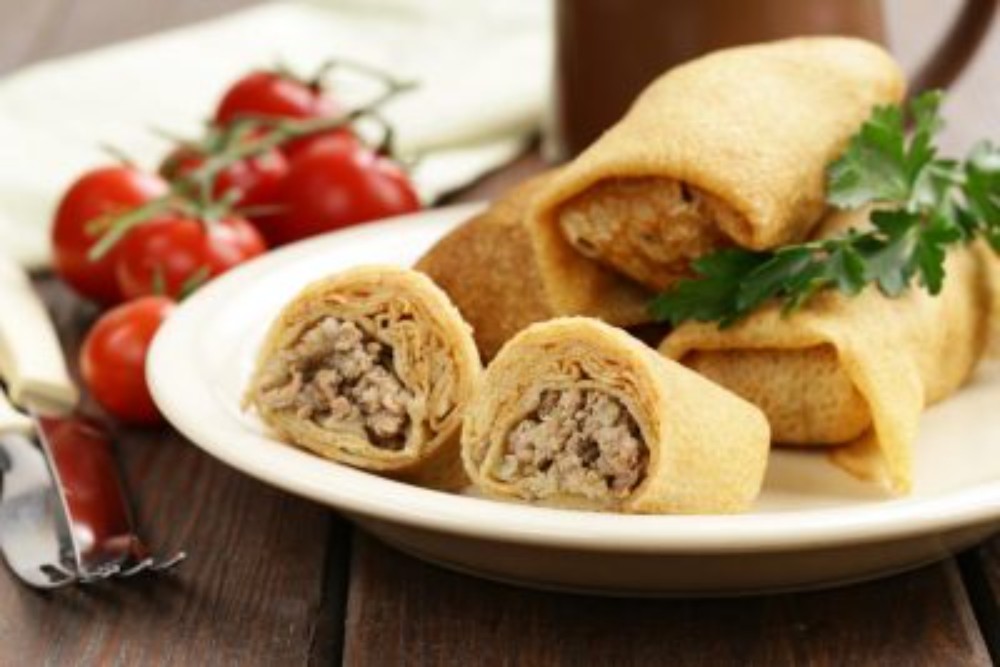 Млинець з куркою запечений -1шт*80гр*