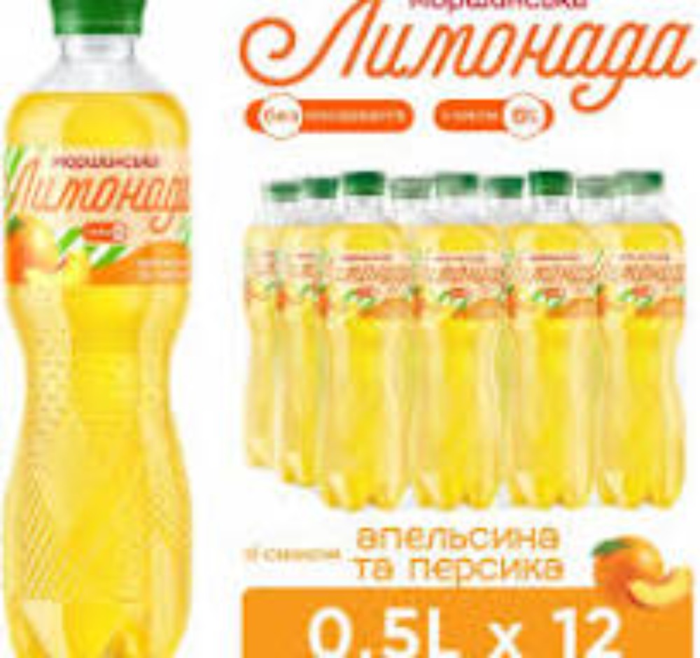 Лимонада Апельсин-персик 1,5 Моршин