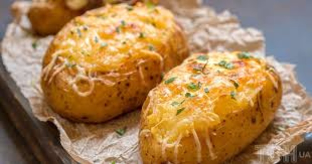 Картопля запечена з шинкою 130г