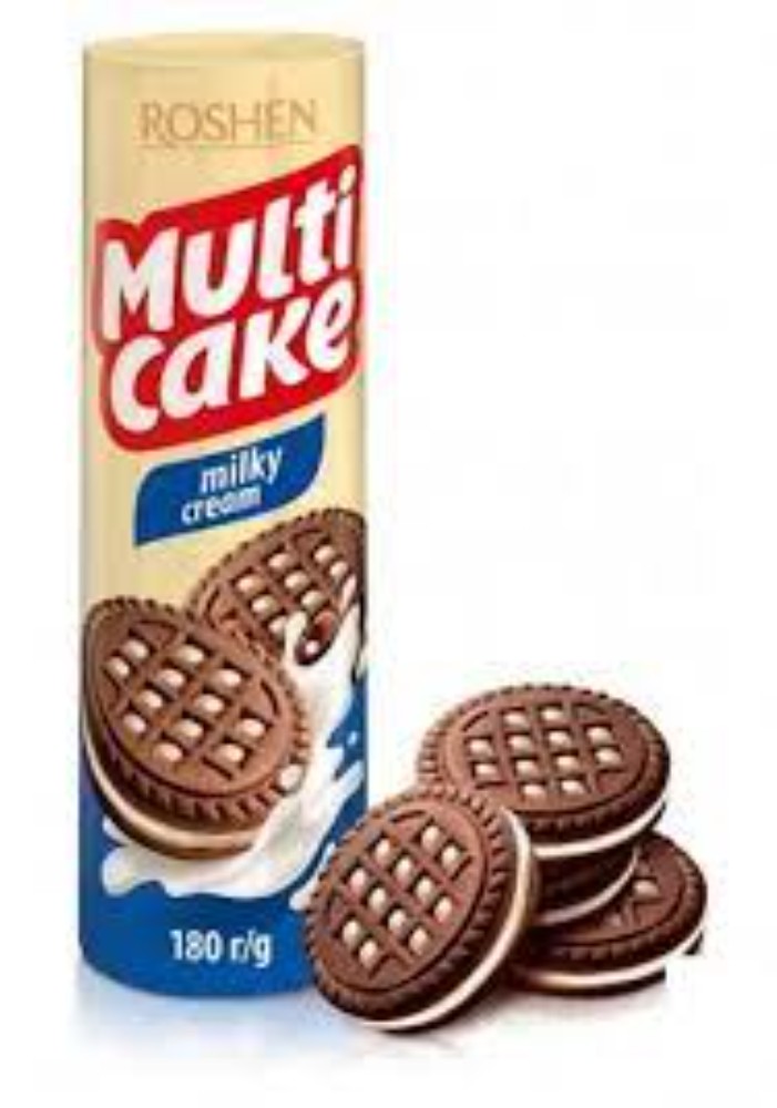 Печиво-сендвіч Multicake 180 г молочний крем