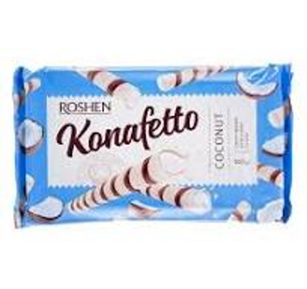 Вафельні трубочки Konafetto 140г.
