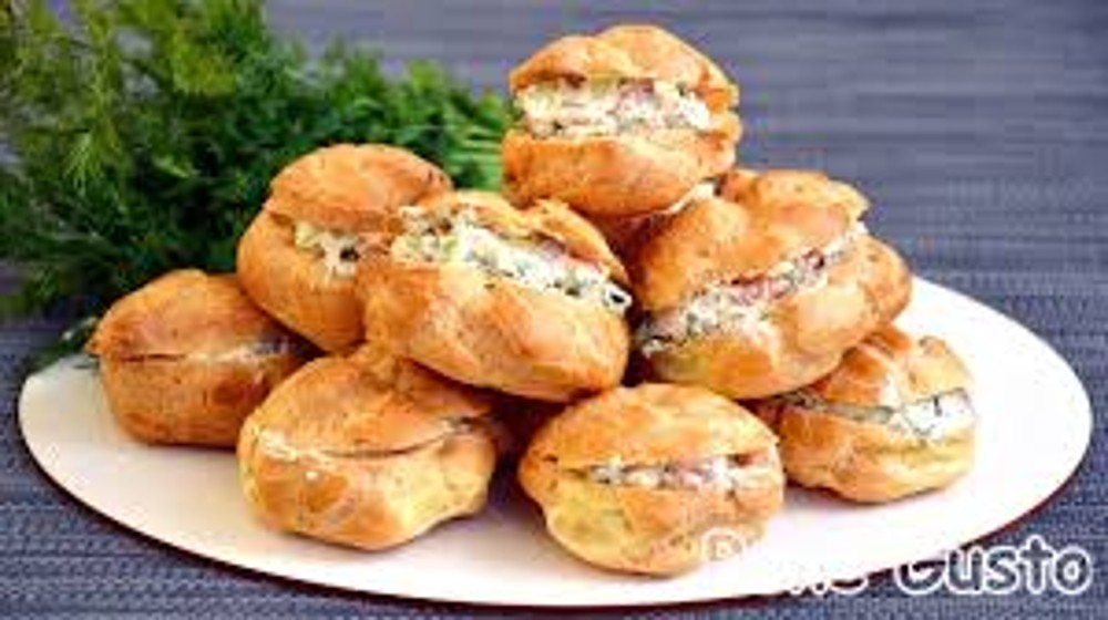 Еклер з сирною начинкой 1шт