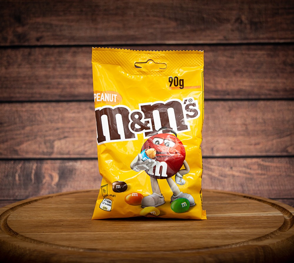 M&M`s з арахісом та мол.шок. 90г