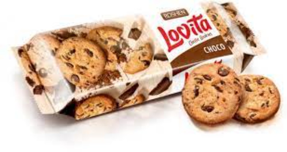 Здобне печиво Lovita 150г шоколадний крем