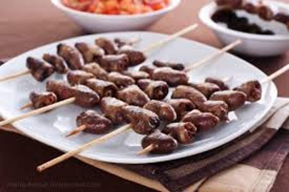 Серця курячі на грилі 30г