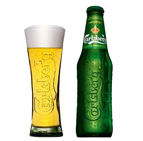 Пиво Carlsberg бут
