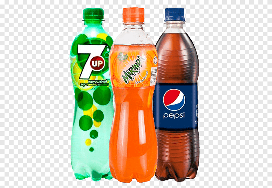 Pepsі, 7-up, Mirinda, Evervess, Lipton 0.5