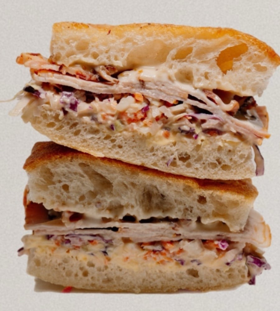 Буженина coleslaw фокачча