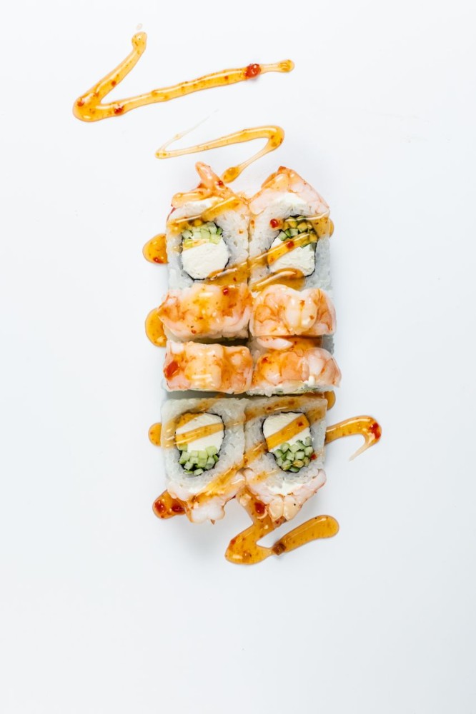 Рол "Філадельфія" з креветкою 260г.