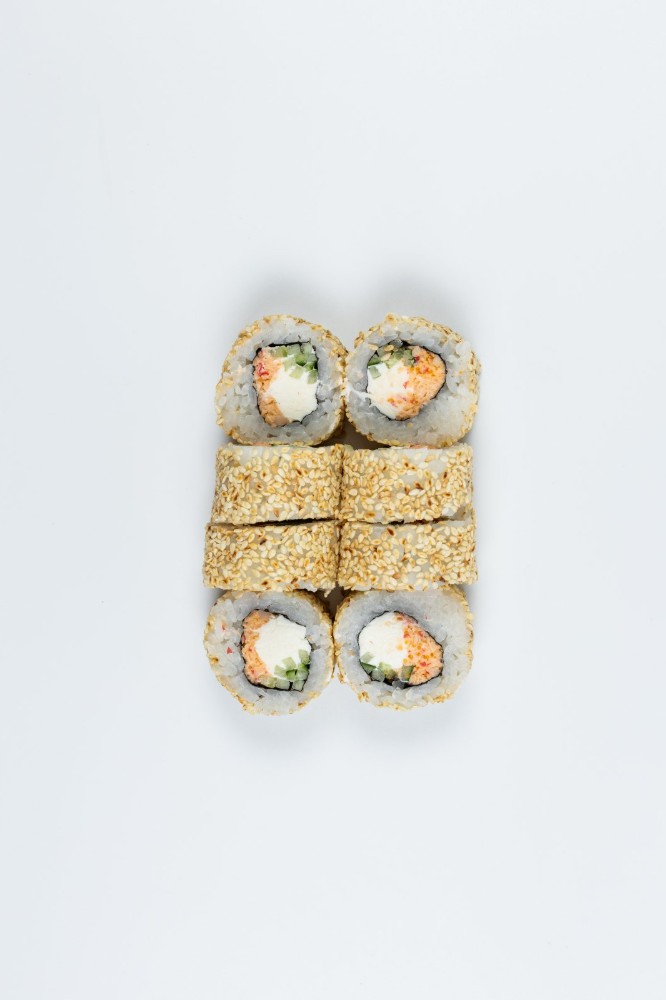 Філадельфія в кунжуті з крабом 260/8шт.