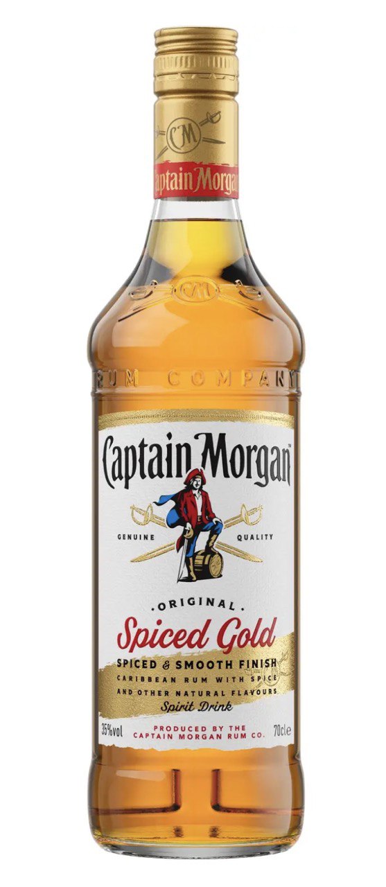 Ром Captain Morgan Spiced Gold 100 мл